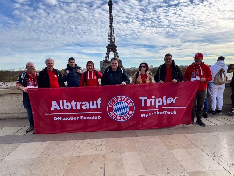 Bild "20251104 Paris 6" - FC Bayern Fanclub "Albtrauf Tripler" on Tour zum Stern des Südens nach Paris
