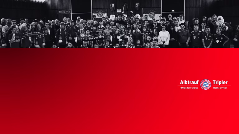 Bild "Header Jahreshauptversammlung 1" - FC Bayern Fanclub "Albtrauf Tripler" Mitgliederversammlung 2026